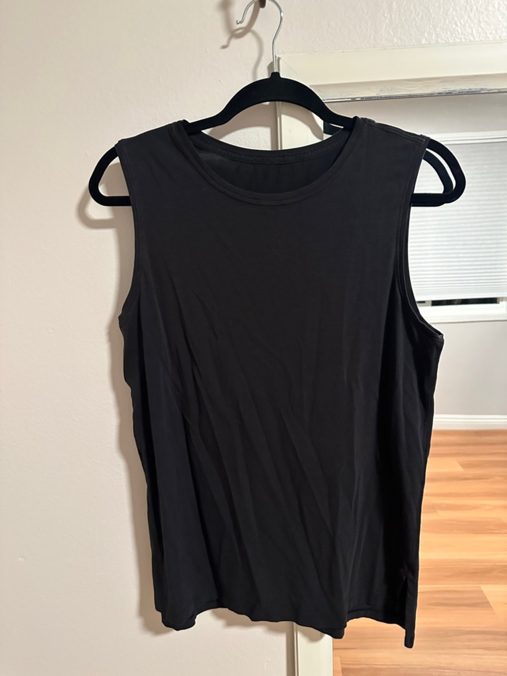 lululemon athletica Black Sleeveless Tank Top